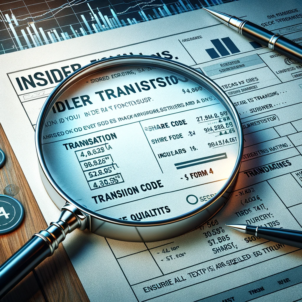 Insider Transactions A Closer Look