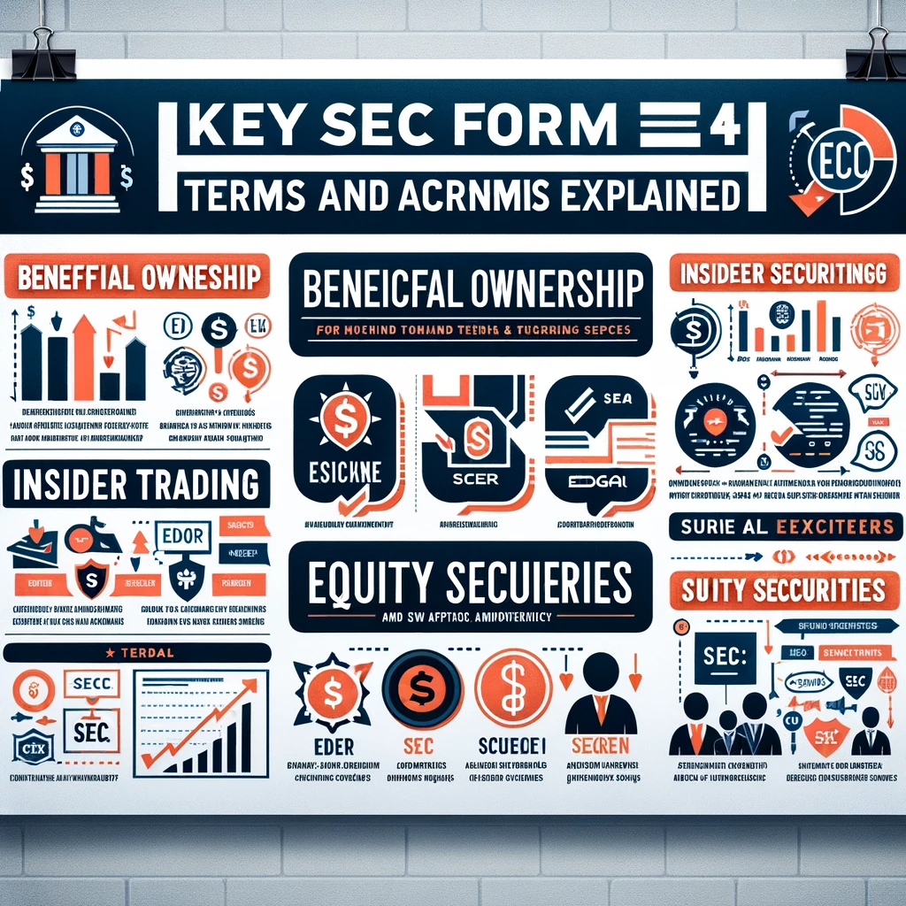 Key SEC Form 4 Terms and Acronyms Explained